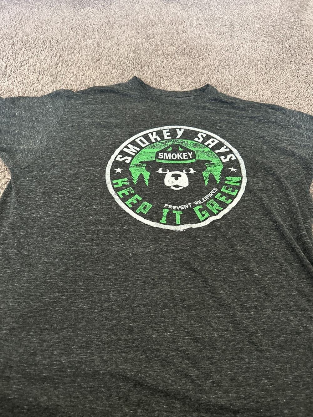 Smokey the Bear TShirt (XXL)